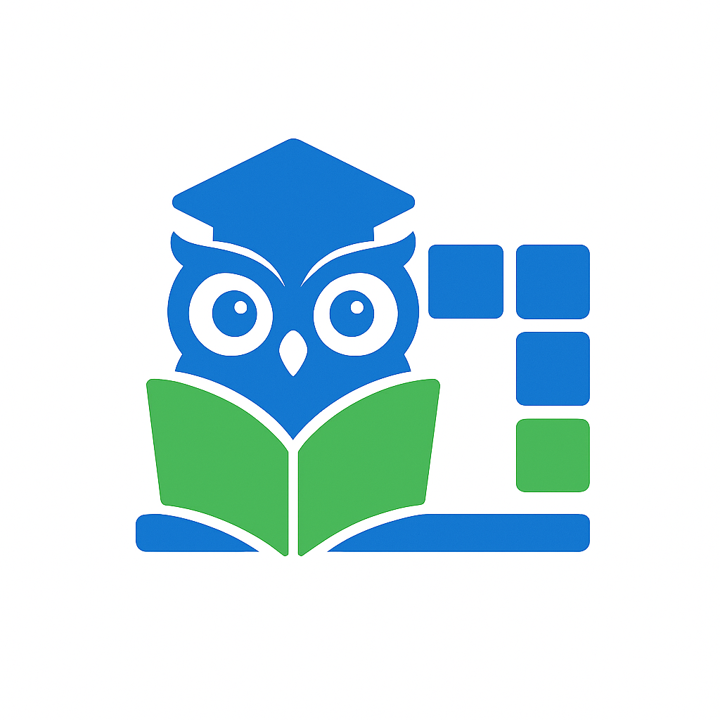 Page builder view showing branded layouts inside Elearn.nu